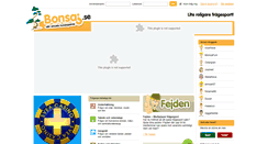 Desktop Screenshot of bonsaj.se
